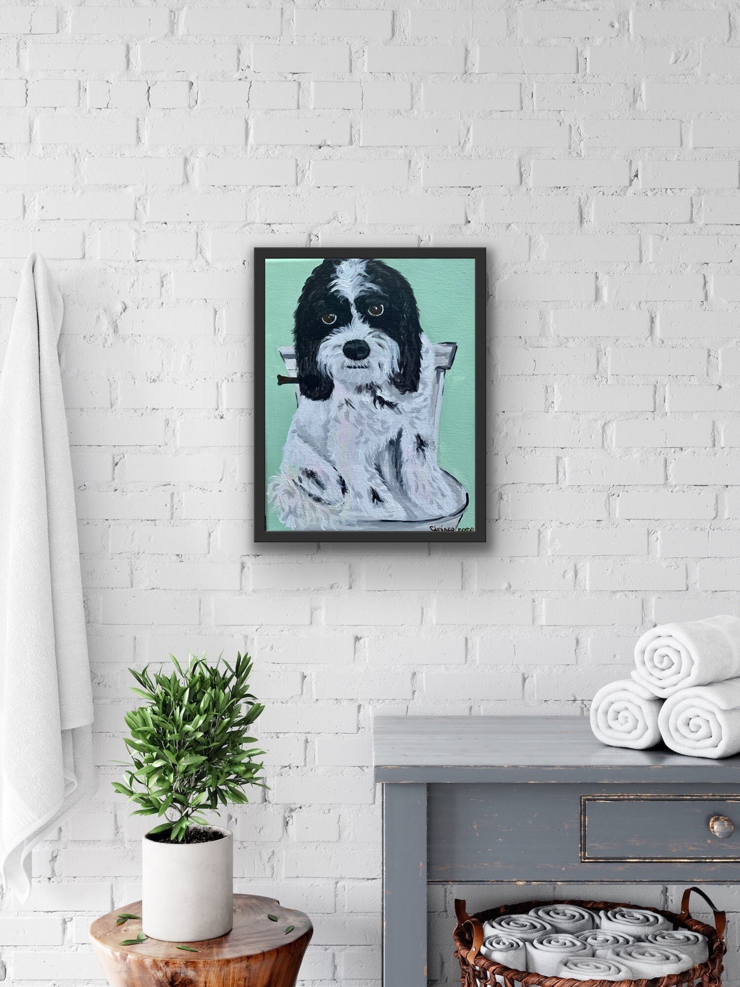 Cockapoo Print, Cockapoo, Cockapoo Gift, Pet Print, Dog Print, Home ...