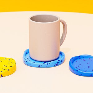 Big Irregular Cup Tray Silicone Mold Epoxy Resin Mold Coaster 