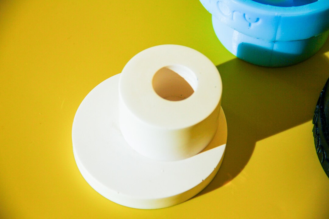 CANDLESTICK HOLDER MOULD Silicone Mold Round Candlestick Etsy