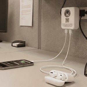 May include: A set of three ceramic mugs with a speckled, matte finish. Each mug features a different color: light blue, cream, and gray. The mugs have a simple, modern design with a rounded shape and a comfortable handle.