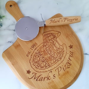 Custom Pizza Cutter, Engraved Pizza Slicer, Personalized Pizza Cutter, Tomato Pie Lover Gift, Kitchen Gadget, Pizza Cutter