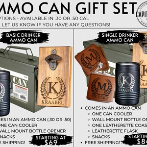 Personalized Ammo Can Gift, Ammo Gift Box, PERFECT Gift for Him ...
