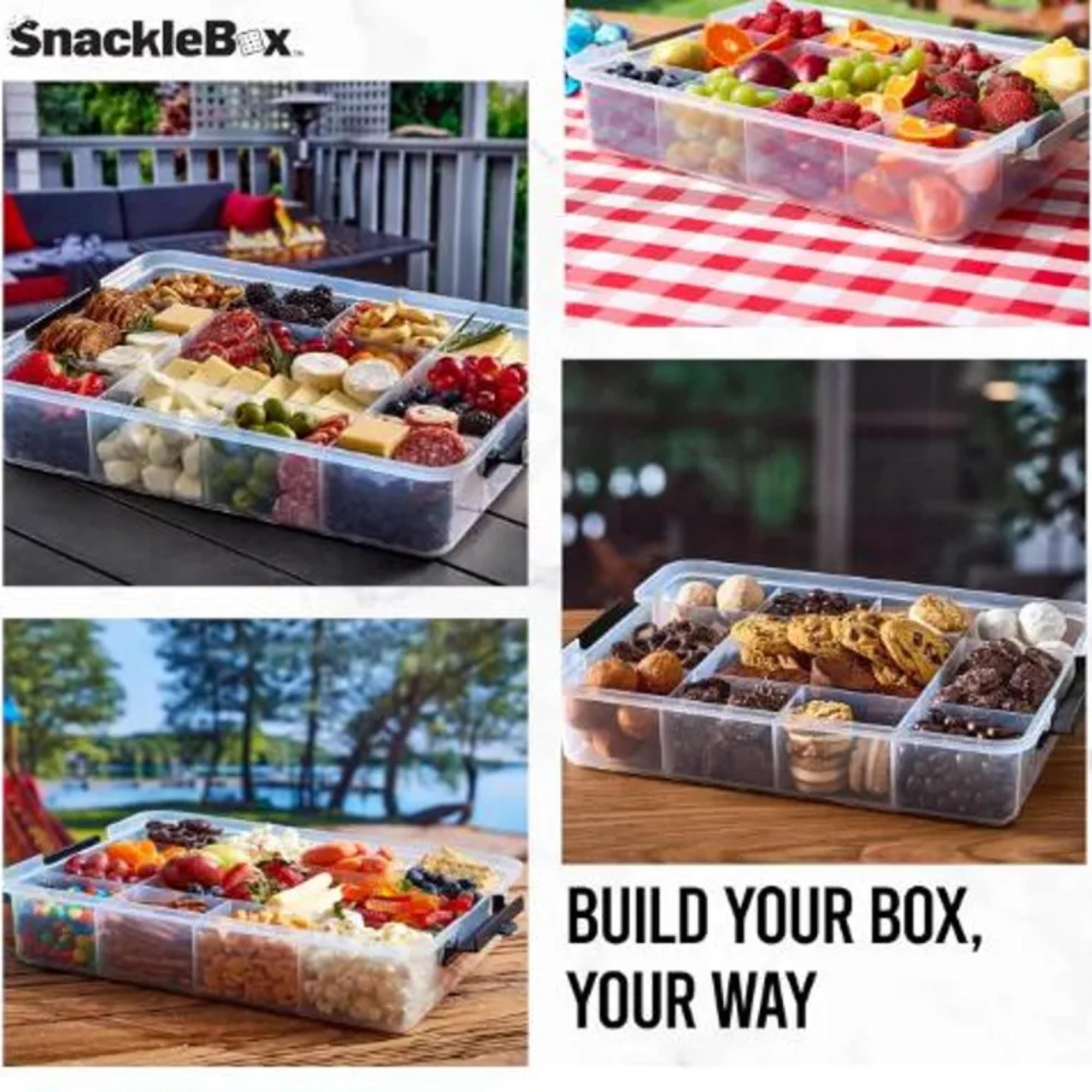 Customized Snackle Personalized Minnesota Snackle Box, Heavy Duty Snackle Box With Cutting ...