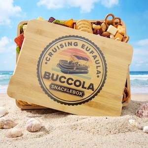 Boating Snackle Box, Heavy Duty Snackle Box with Cutting Board, Custom Snackle Box, XLARGE Snackle Box, Snacks To Go, Pontoon Snacks, Boat