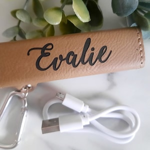Personalized Power Bank, Portable Charger, Travel Phone Charger, Custom Power Bank, Power Bank, Custom Phone Charger, Personalized Charger