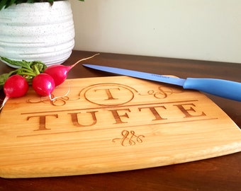Personalized Cutting Board - Custom Cutting Board - Engraved Cutting Board, Wedding Gift, Housewarming Gift, Anniversary Gift, One of a Kind