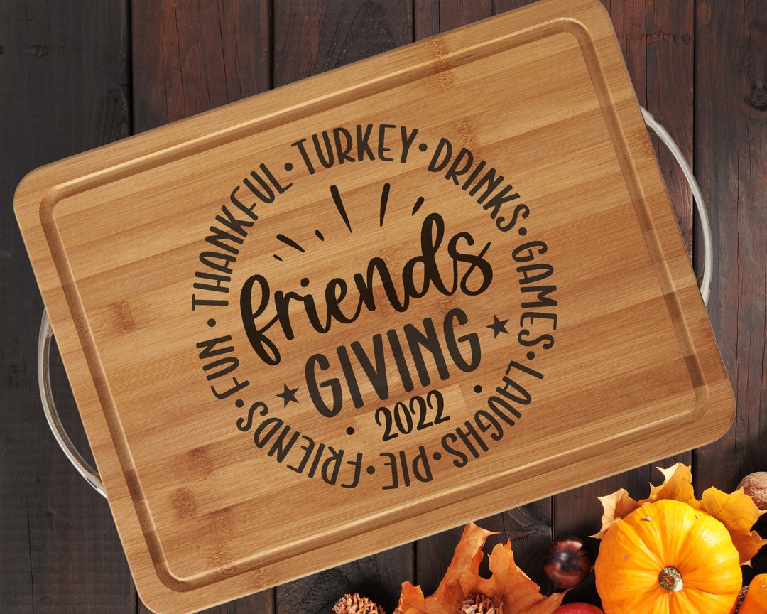 FRIENDSGIVING Serving Tray, Thanksgiving Serving Tray, Thanksgiving