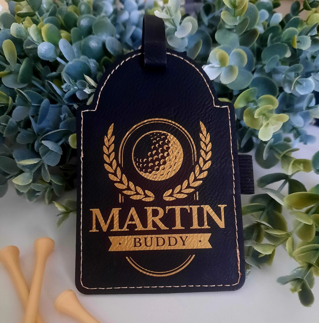 Personalized Golf Bag Tag, Golf Gift for Him, Golf Gift, Custom Golf