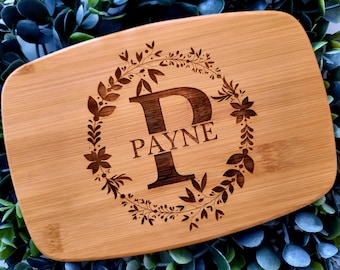 Personalized Cutting Board - Custom Cutting Board - Engraved Cutting Board, Wedding Gift, Housewarming Gift, Anniversary Gift, One of  Kind