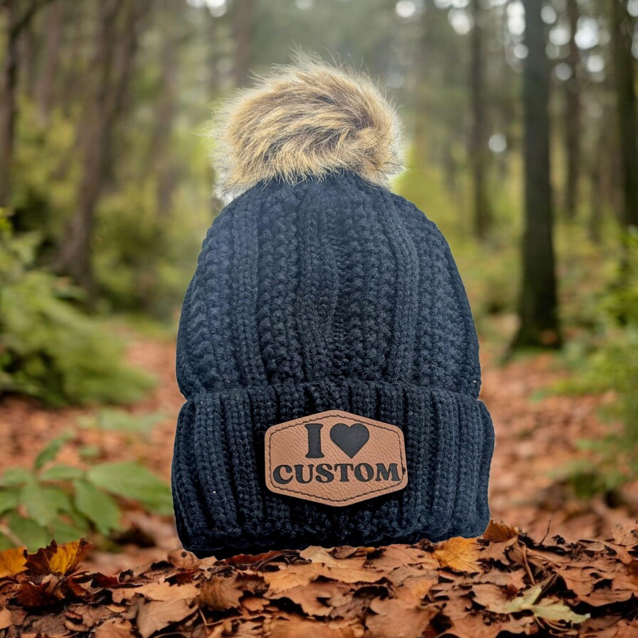 Fur Hat Beenie Style With Puff Ludlz Men Women Winter Faux Fur Suede Fluffy Beanie Warm  main image 2