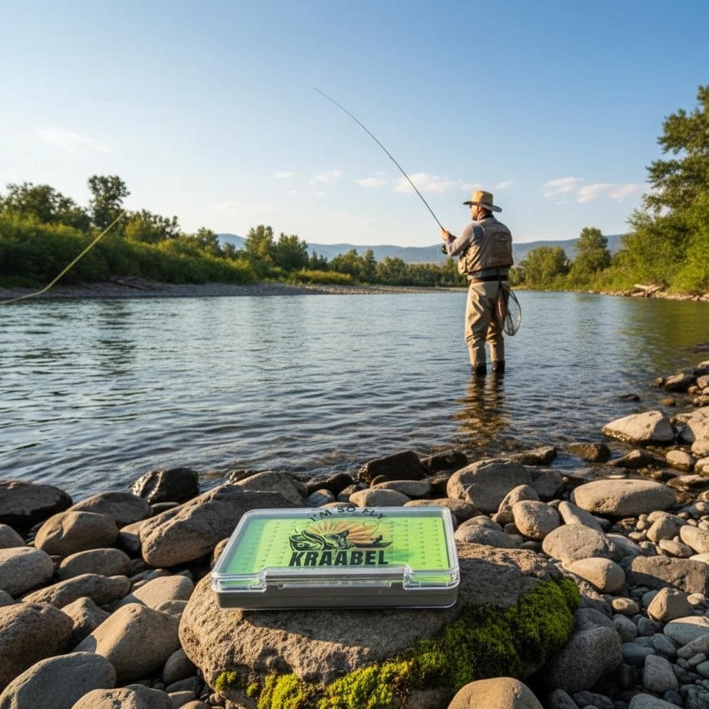 Personalized Fly Fishing Box | Custom Waterproof Tackle Box | Perfect ...