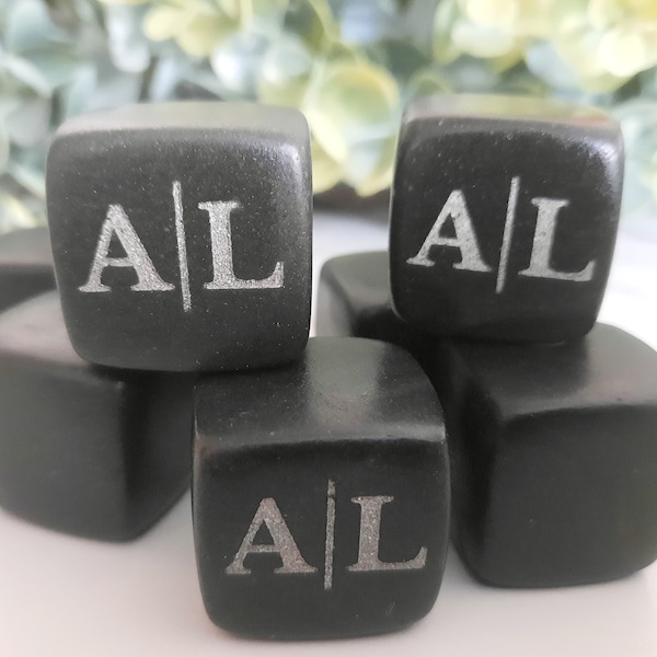 Personalized Whiskey Stone Set, Custom Whiskey Stone, Chilling Stones, Engraved Whiskey Stone, Groomsmen Whiskey Stones