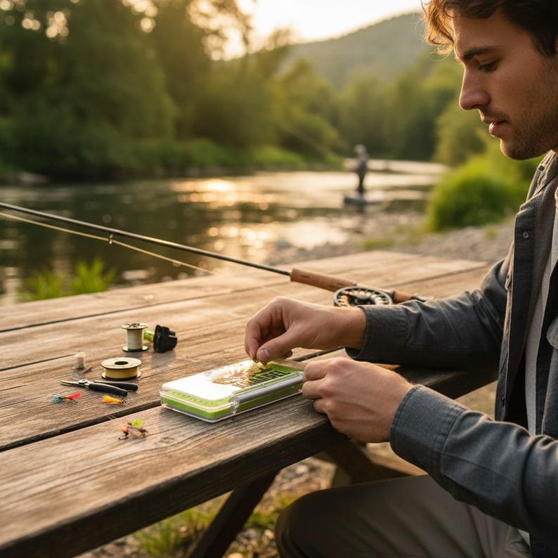 Personalized Fly Fishing Box | Custom Waterproof Tackle Box | Perfect ...