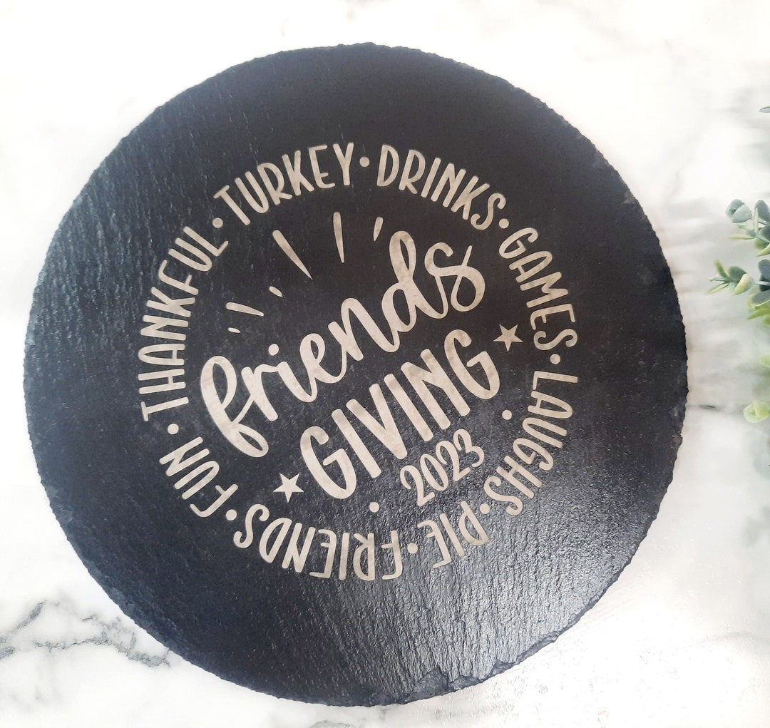 FRIENDSGIVING Serving Tray, Thanksgiving Serving Tray, Thanksgiving