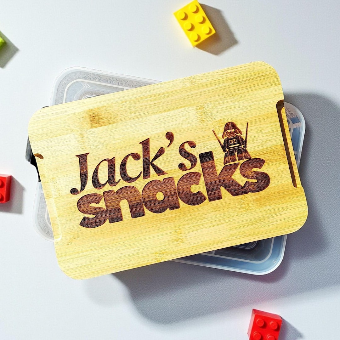 Customized Snackle Personalized Snackle Box, Heavy Duty Snackle Box With Cutting Board ...
