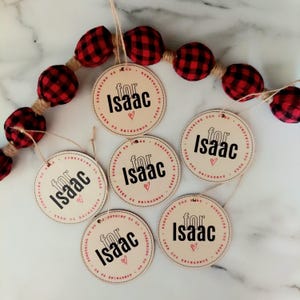 Personalized Gift Tags, Mindful Gifting Tag, Wooden Christmas Gift Tags, Want Need Wear Read, Reusable Gift Tags, Reusable Holiday Gift Tags