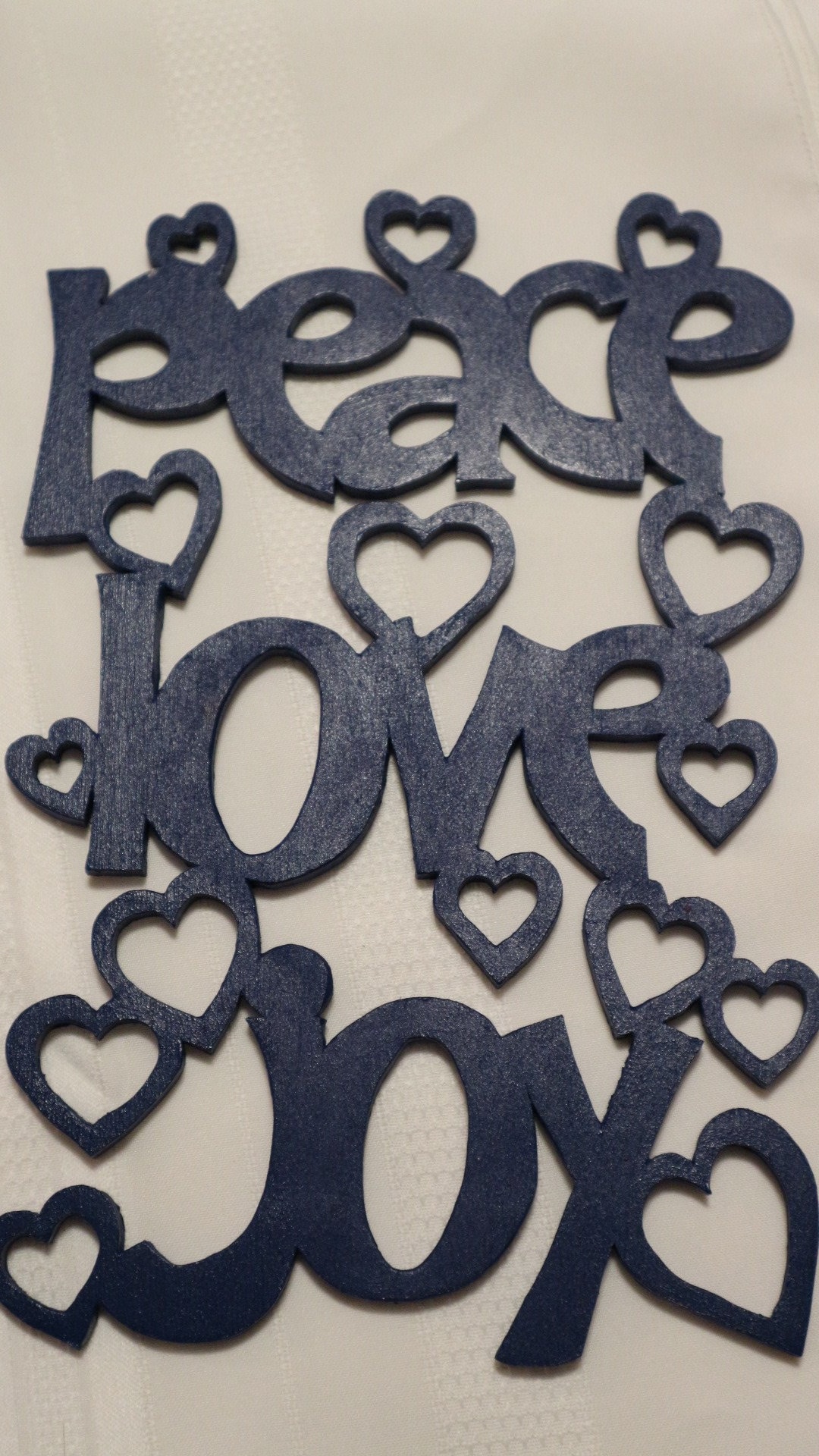Peace Love Joy Wall Art - Etsy