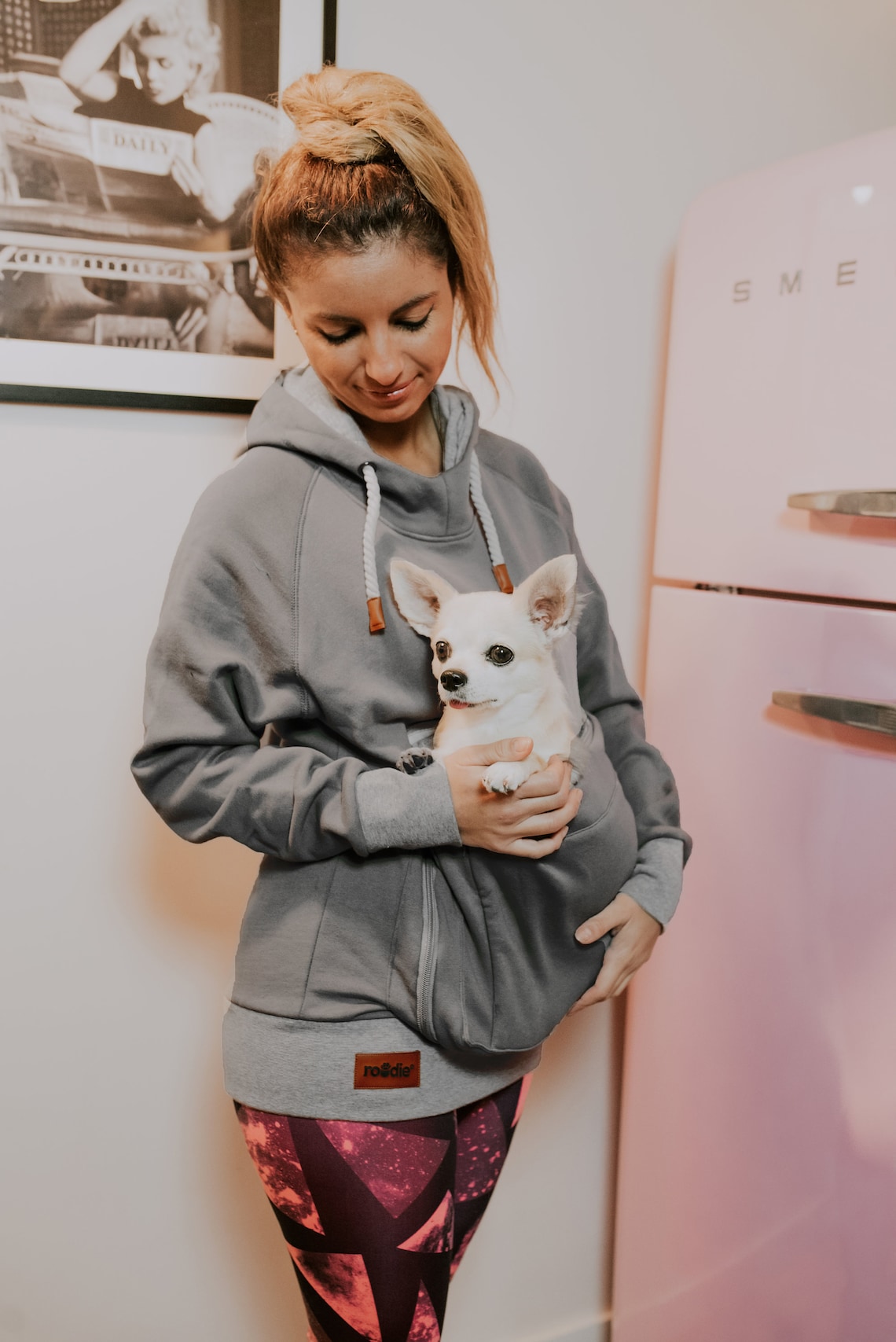 Roodie Pet Pouch Hoodie Cat / Dog / Small Pet Holder Cuddle Etsy