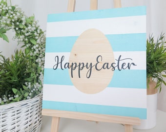 Easter wooden sign | Happy Easter | Handmade | Solid wood