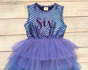 mermaid dress purple