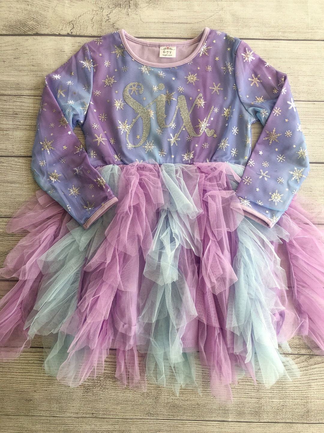 Winter Birthday Dress
 Winter Birthday Dress With Long Sleeves Purple Tutu Dress With
