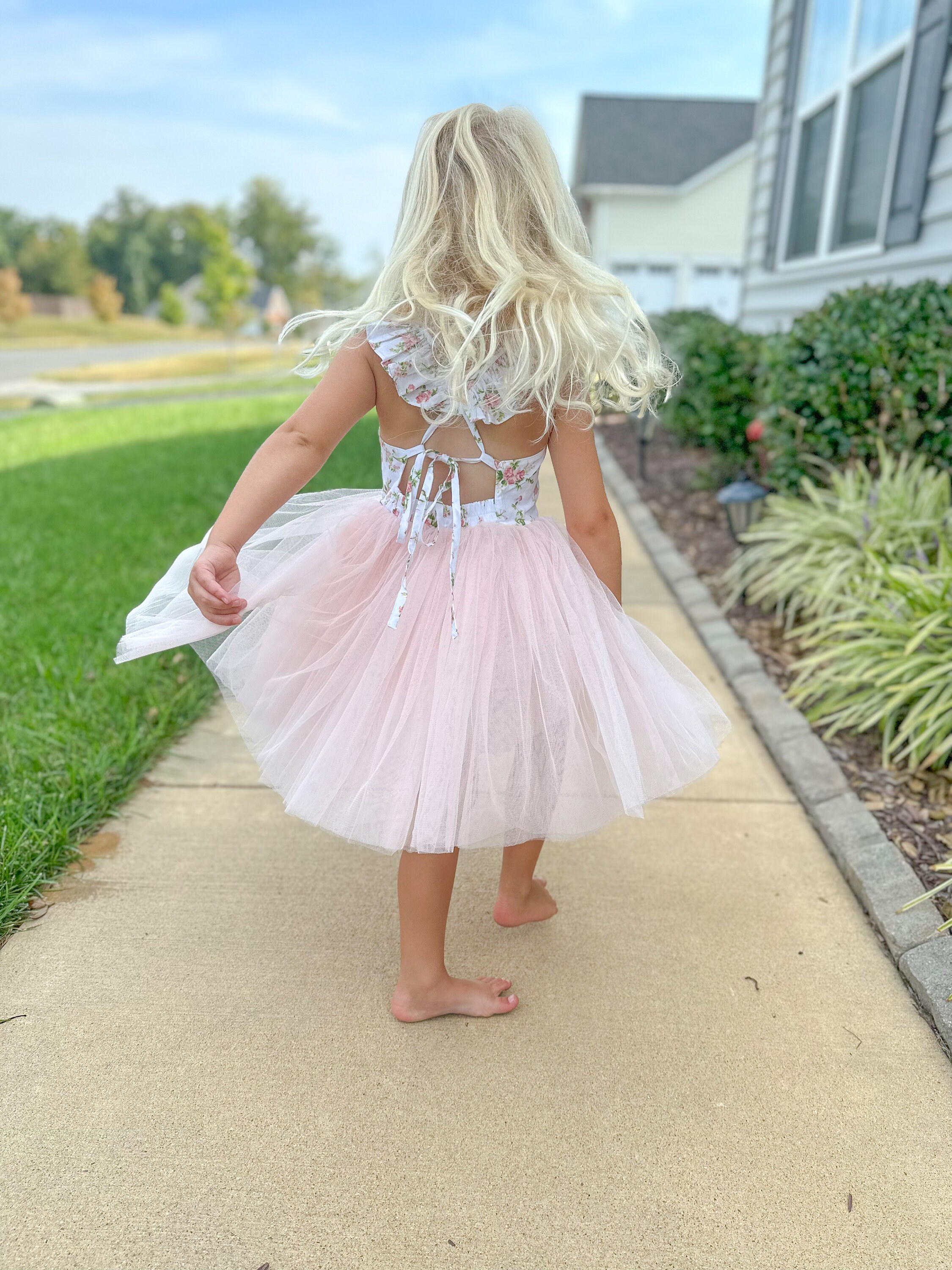 4t birthday dress Happy Pocket Twirl 5/6 or Pageant occasions Aesthetic 4t Dresses Blush Pink