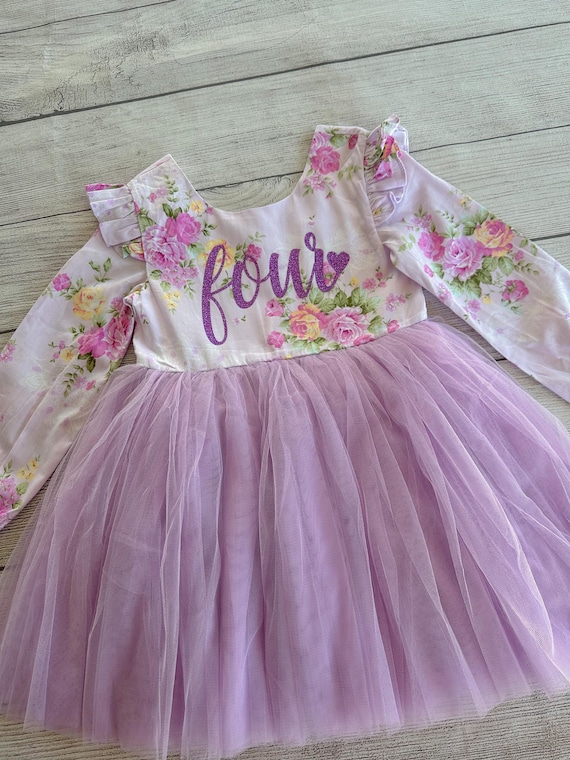 fourth birthday dress Inktastic It's My Fourth Birthday Girls Toddler Dress