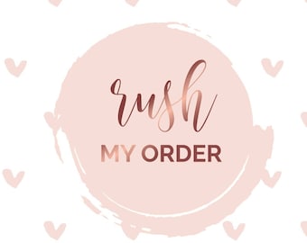 Rush Order Processing (3 Options)