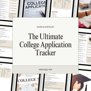 College Application Tracker