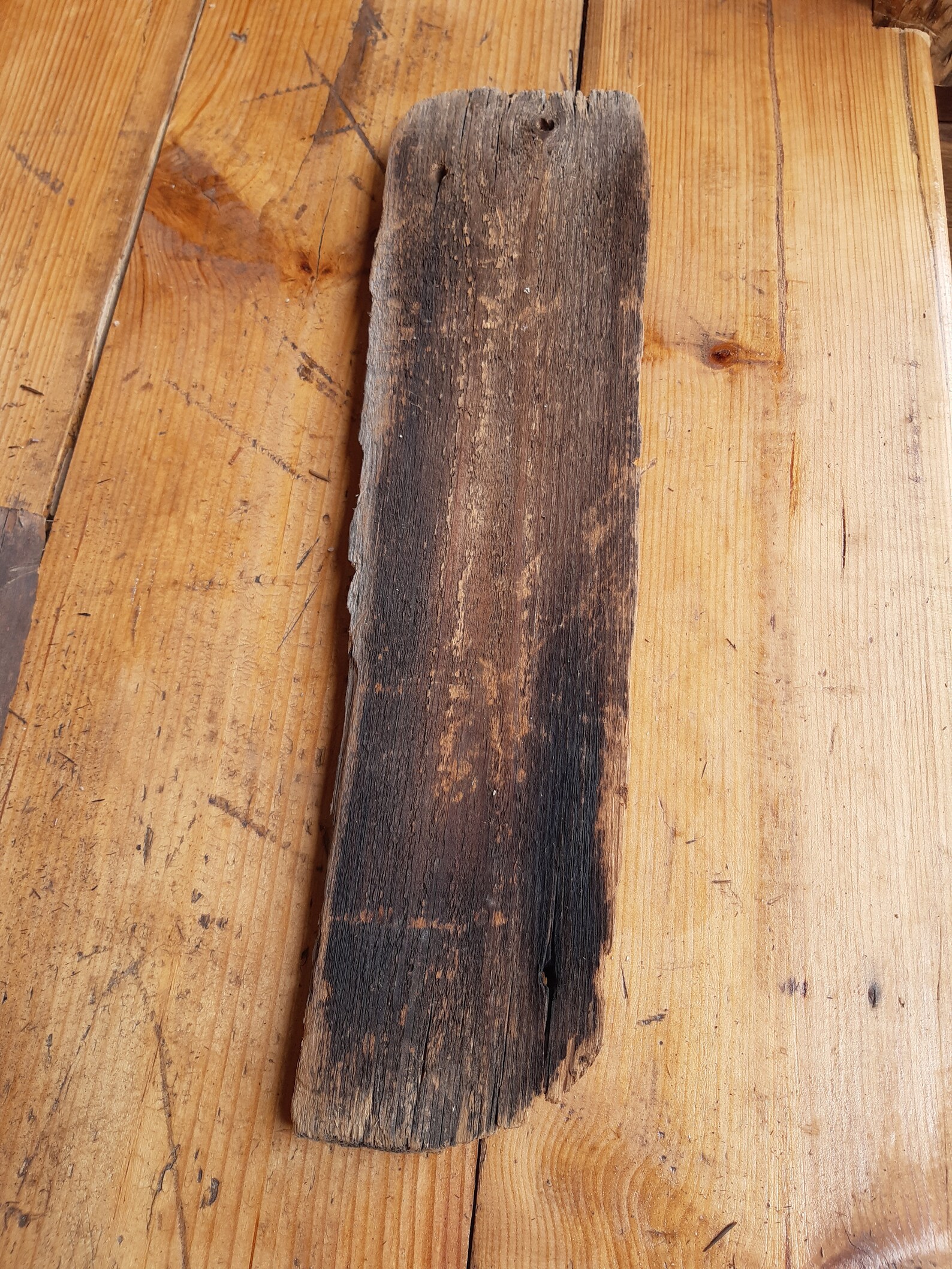 Conjunto de 2 tablones de madera rústica recuperada madera de Etsy