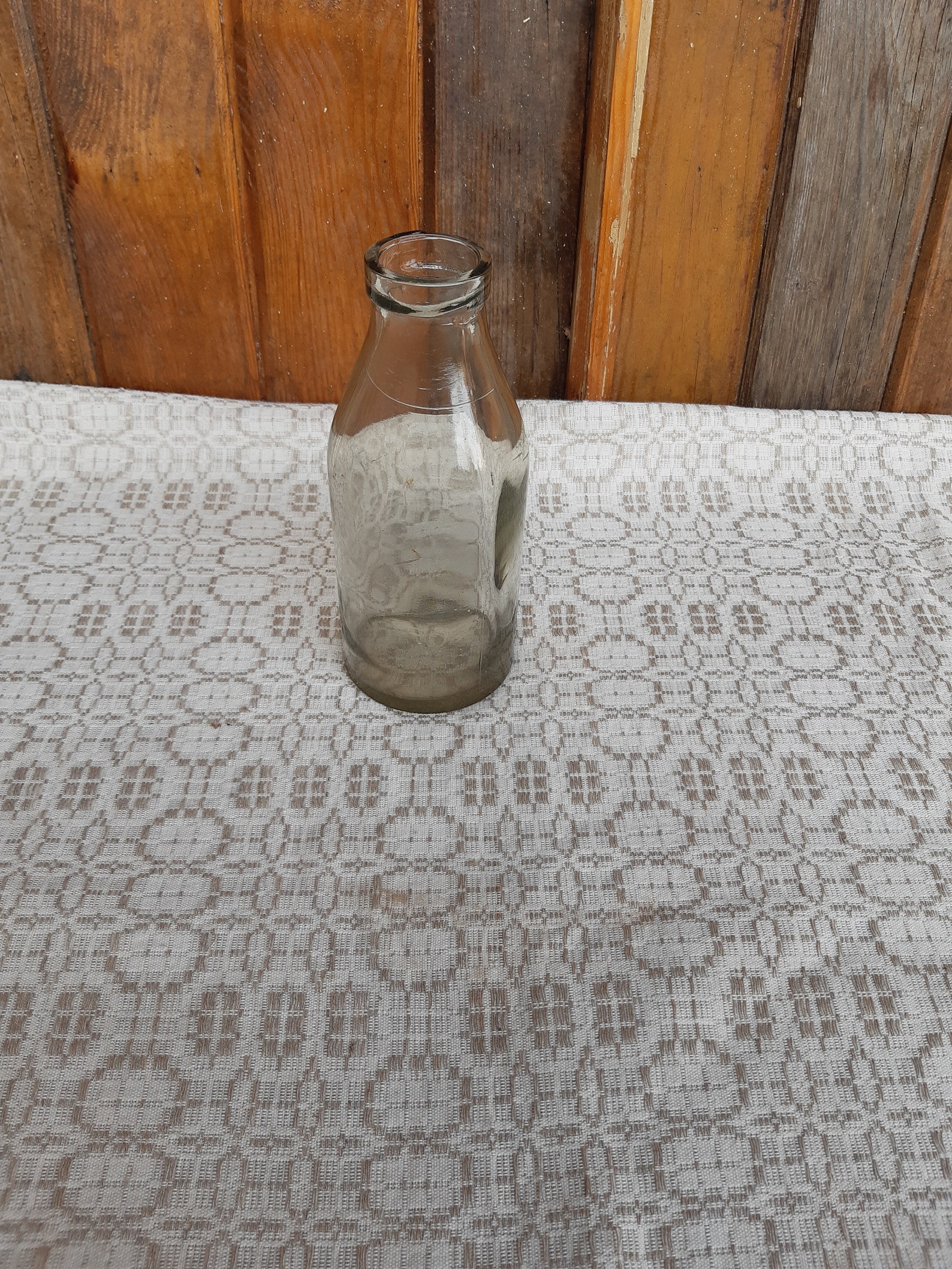 Bottiglia di latte in vetro riciclabile da 500 ml con coperchio in