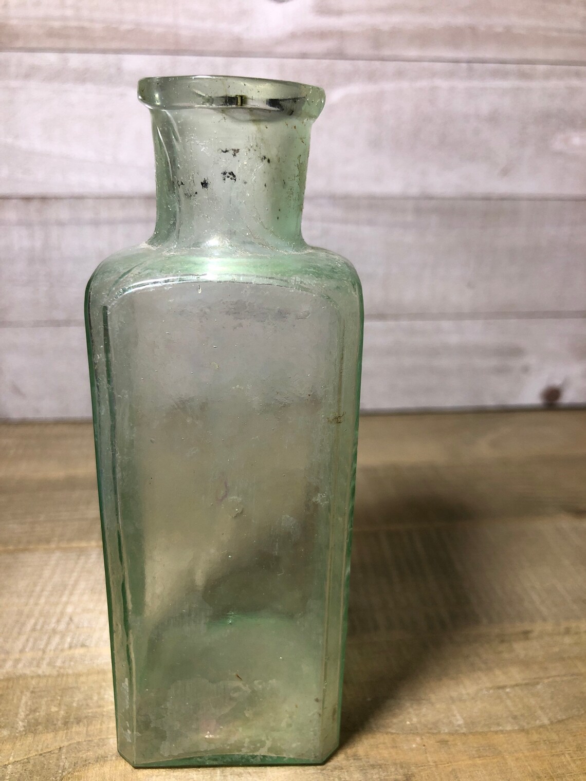 Vintage Glass Bottle From The 1800s Jettine Orvel Holden & Co Etsy