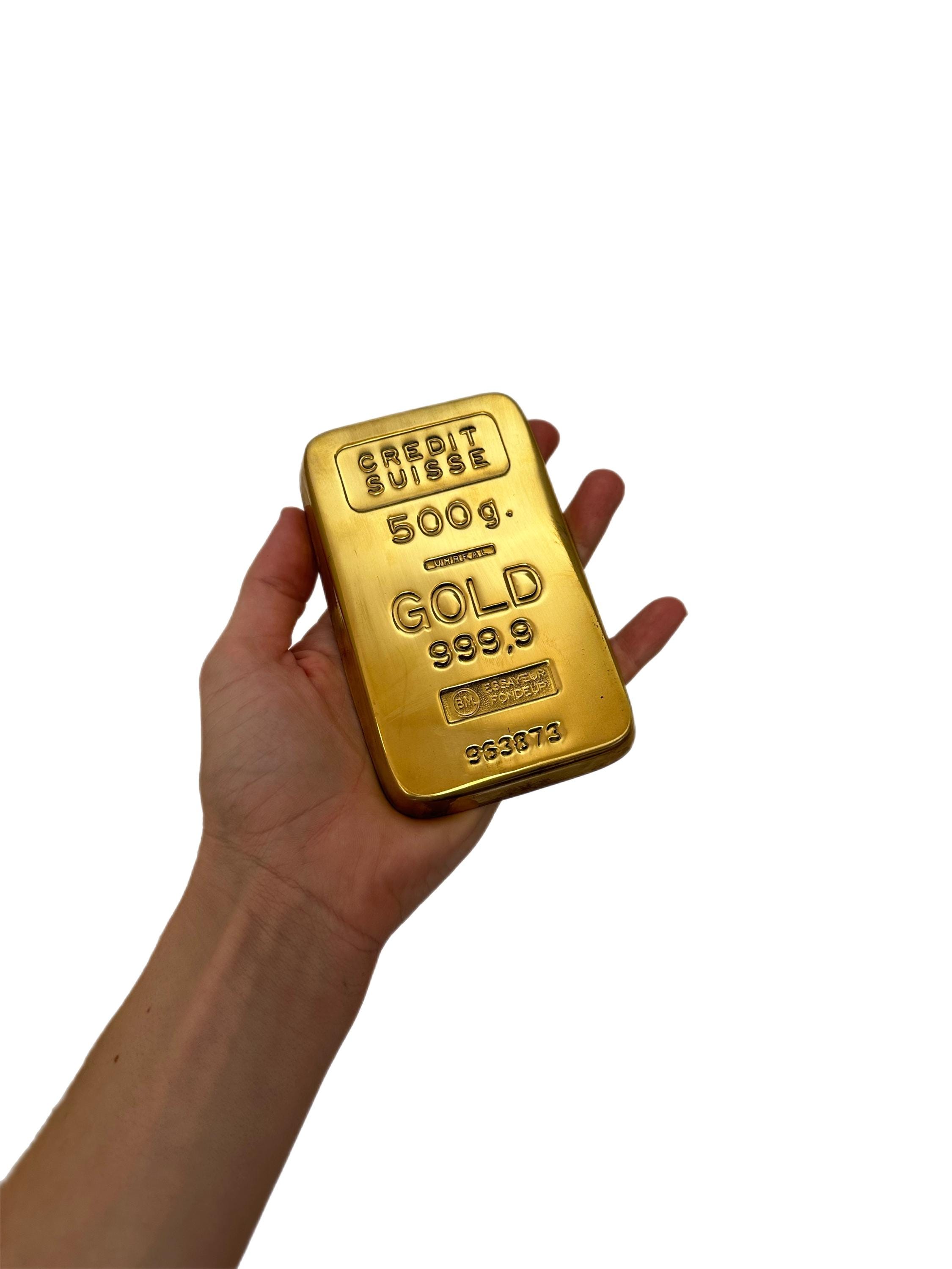 Gold Bar Paperweight - Etsy