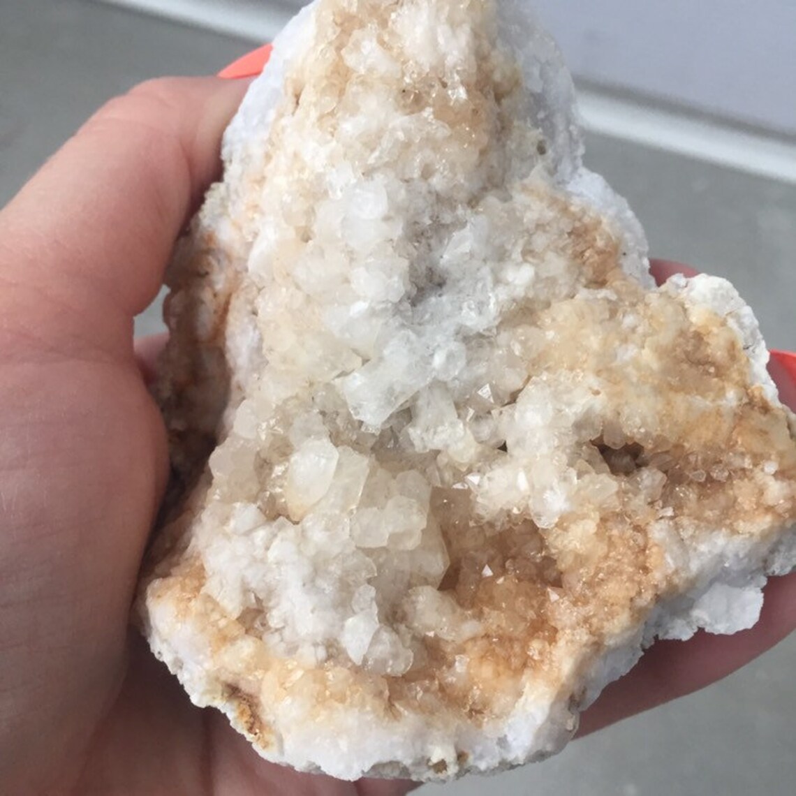 Natural Kentucky Geode Beautiful Clear Quartz Crystals 12 Etsy