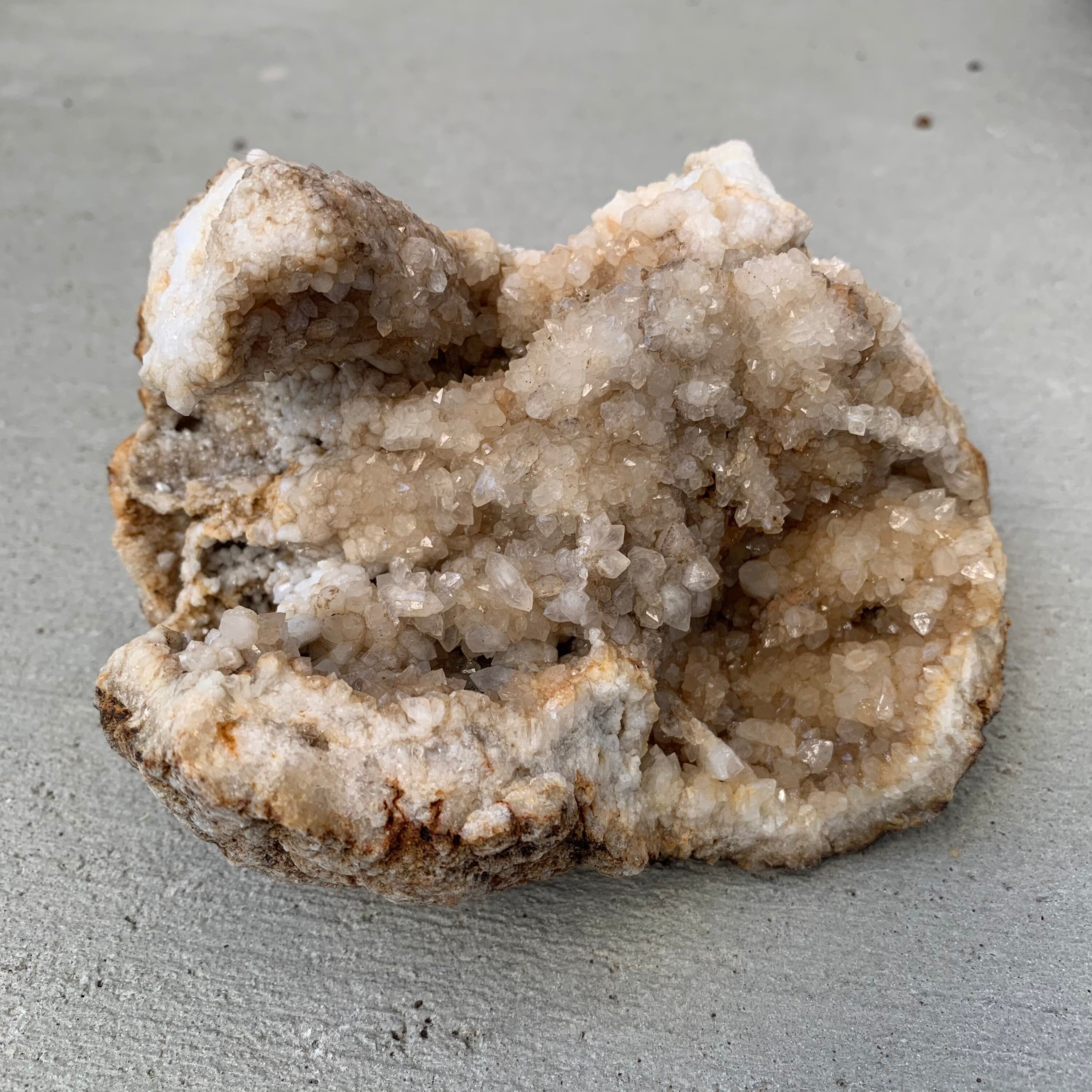 Natural Kentucky Geode 1 Pound 14 Ounces Multicolored Etsy