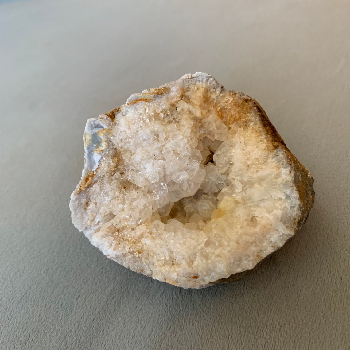 Natural Kentucky Geode Beautiful Quartz Crystal Geode 12.4 Etsy