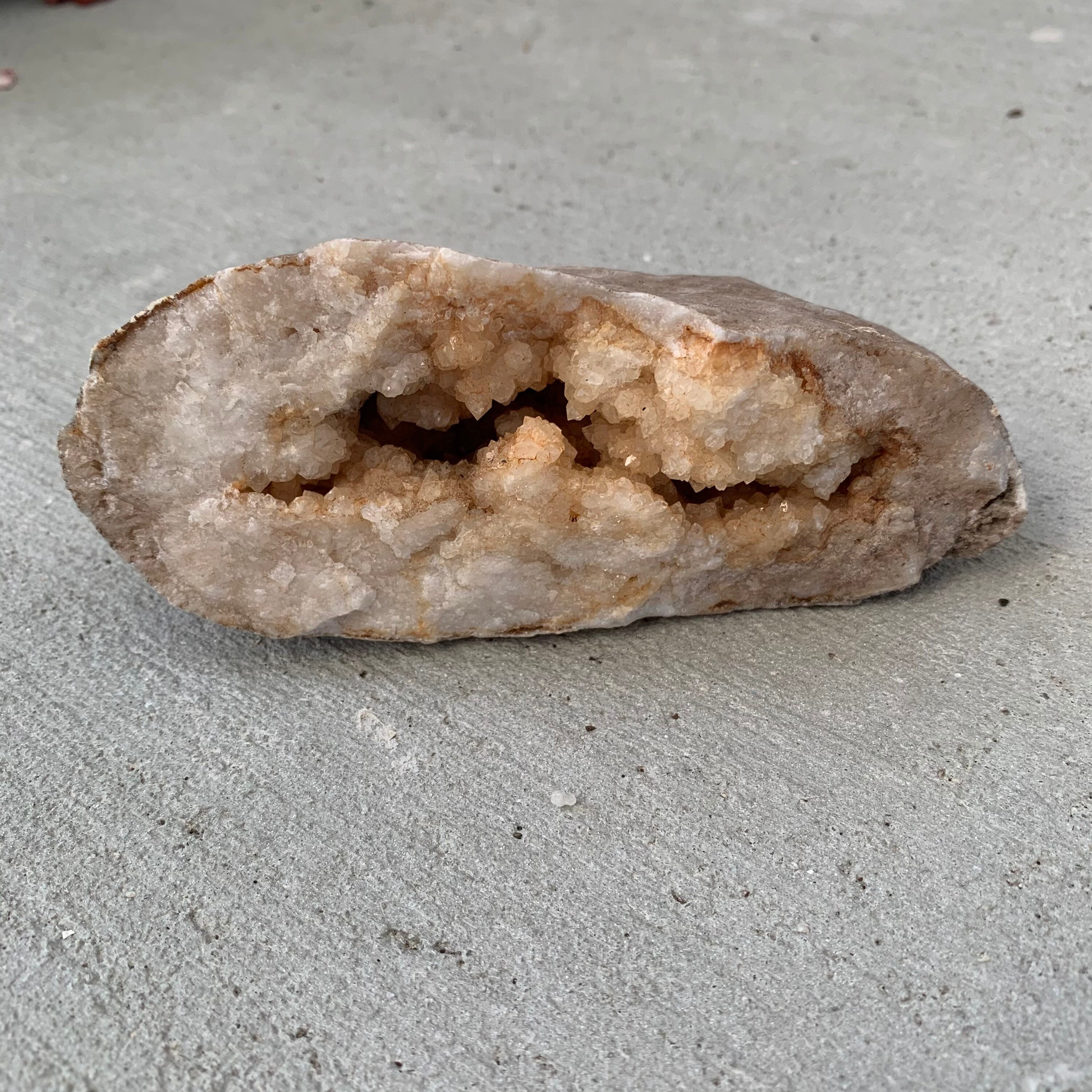 Geode Natural Kentucky US Geode Medium 1 lb 6.2oz Natural Etsy