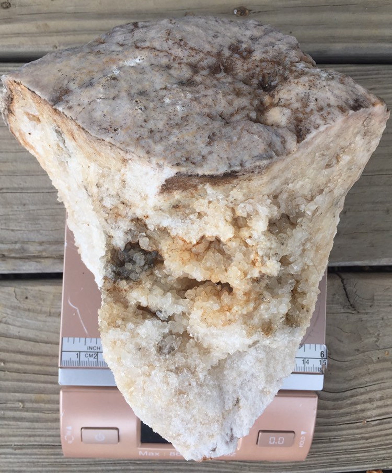 Large Geode Natural Kentucky Geode 6 Pounds 5.5 Ounces 62 Etsy