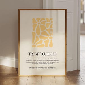 Positives Zitat Wandkunst, Motivation Poster, Achtsamkeit Poster, Spirituelle Wohnkultur