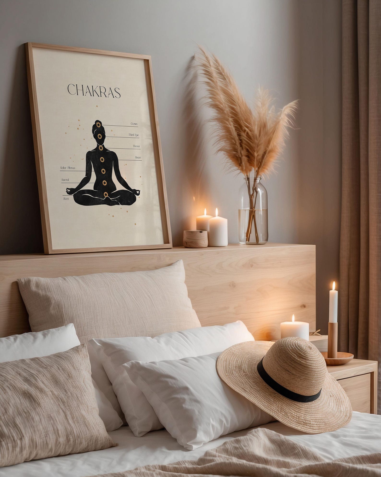 Chakra Poster, Yoga Chakras Art Print, Meditation Poster - Etsy