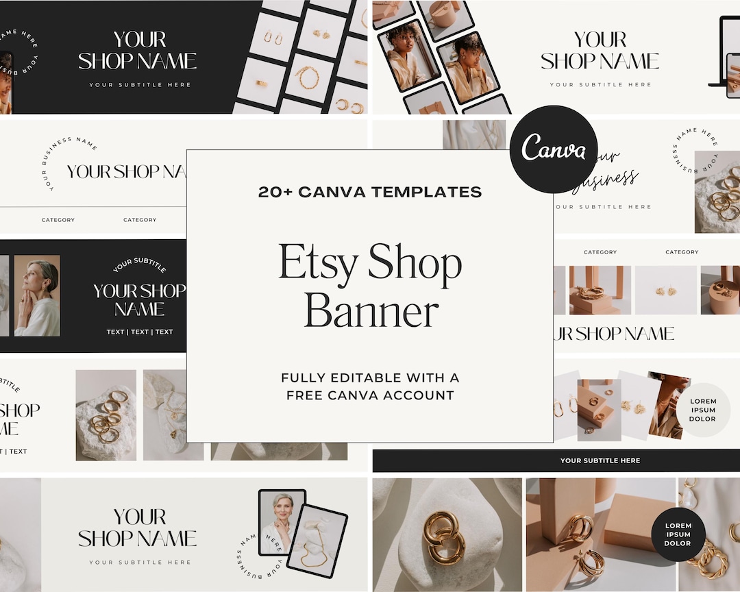 Etsy Shop Banner Template Etsy Shop Branding Kit Neutral Beige Shop etsy-shop-banner-template-etsy-shop-branding-kit-neutral-beige-shop
