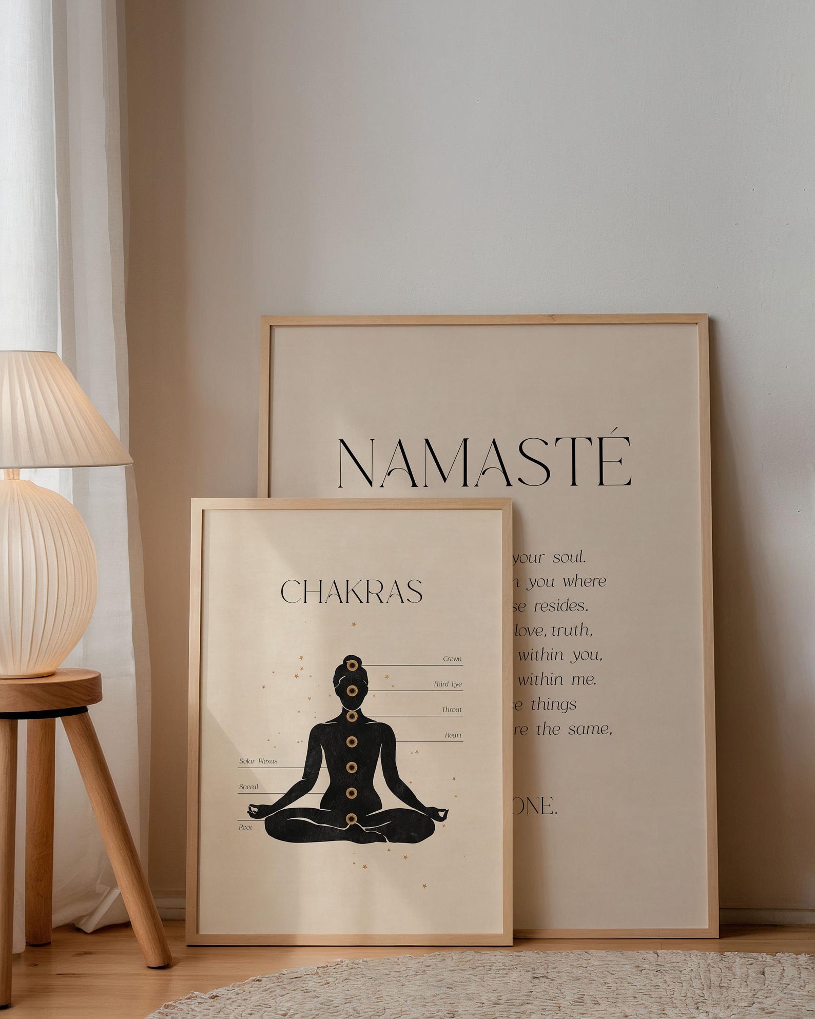 Chakra Poster, Yoga Chakras Art Print, Meditation Poster - Etsy