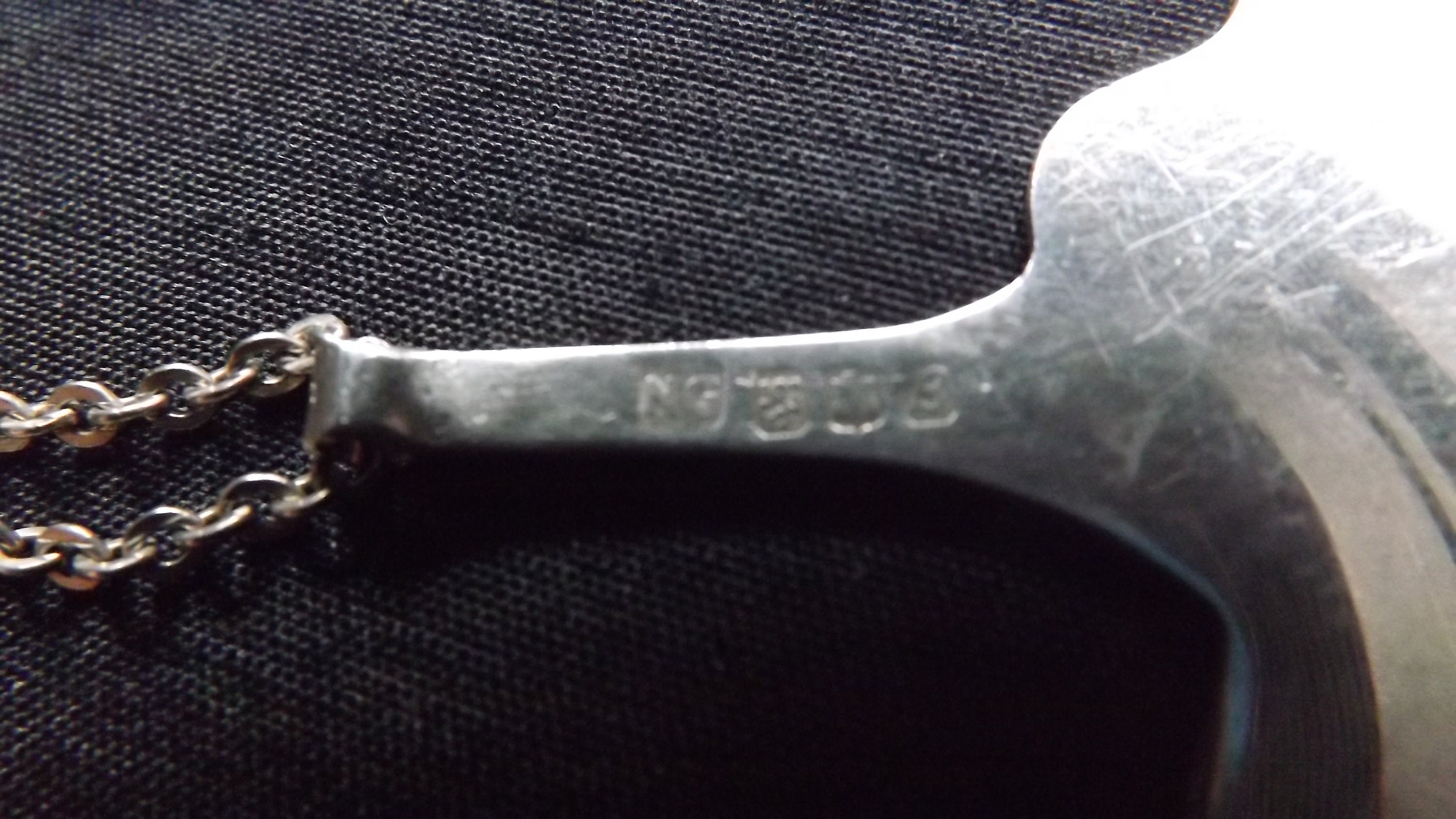 Silver pendant Norman Grant Etsy