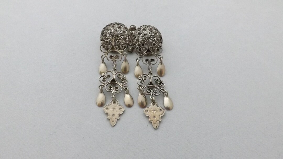 Broche De Mariage Norvégienne (Solje) En Argent Massif Et Vermeil - Occasion - Pièce Vintage Et Traditionnelle