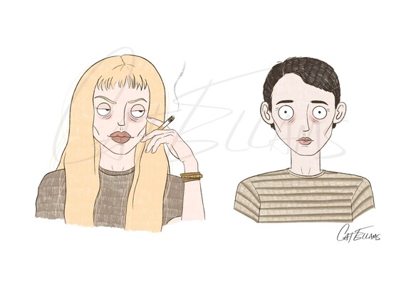Girl Interrupted custom illustration