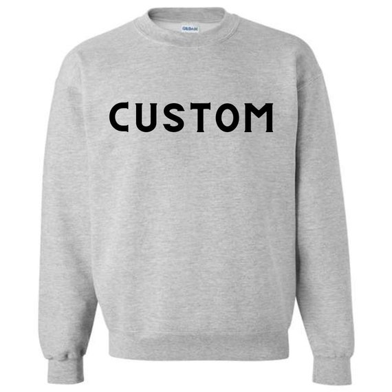 Camisola bordada costume Citações Suéter Bordado Personalizado