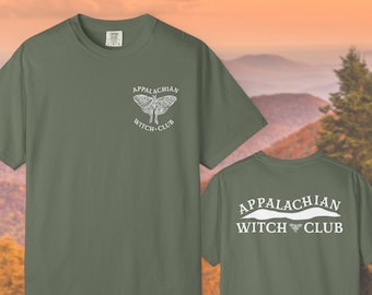 Appalachia Witchy Fall Shirt, Rural Mountain Spooky Season Tee, Blue Ridge Halloween Top, Cottagecore Autumn Festival Shirt