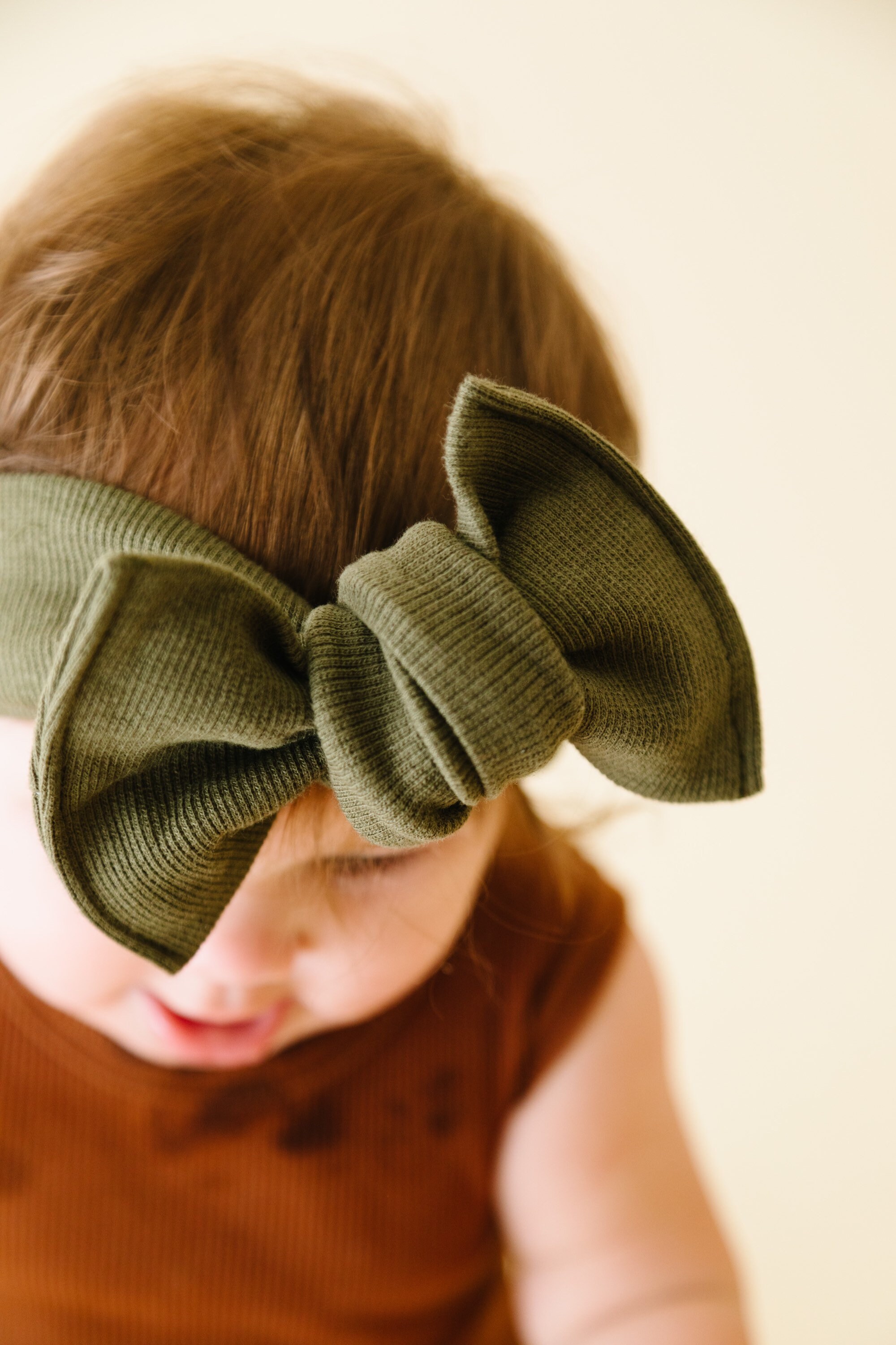 Olive Ribbed Baby Headwrap Headwraps for Baby Girl Baby Etsy