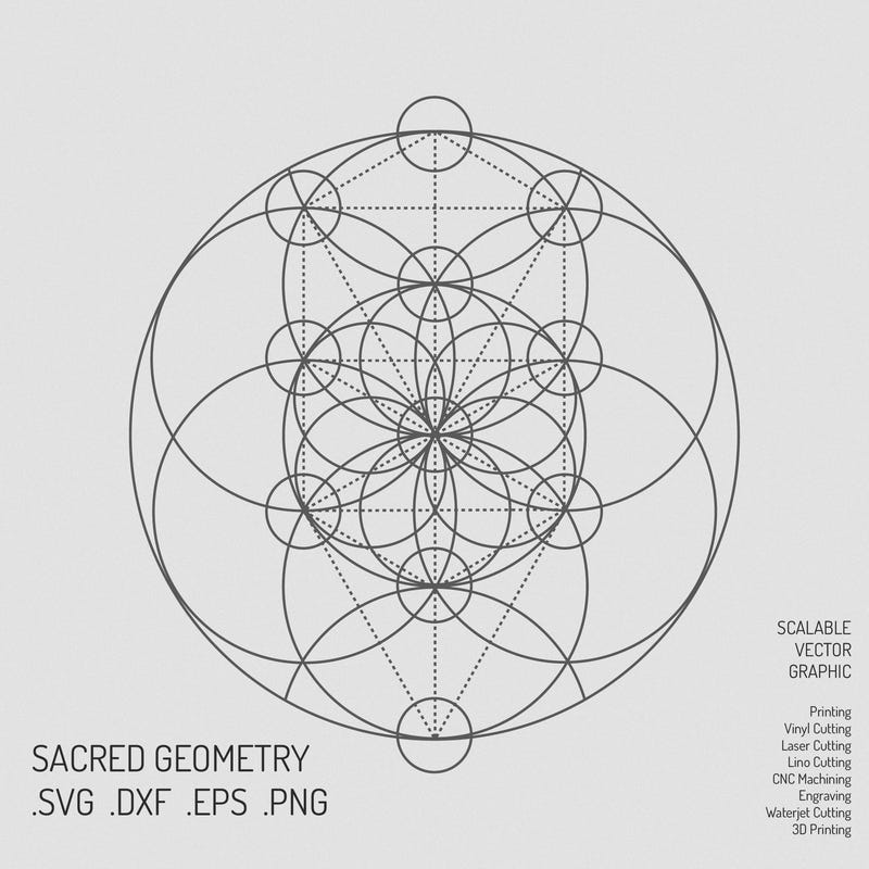 Sacred Geometry Clip Art - Etsy