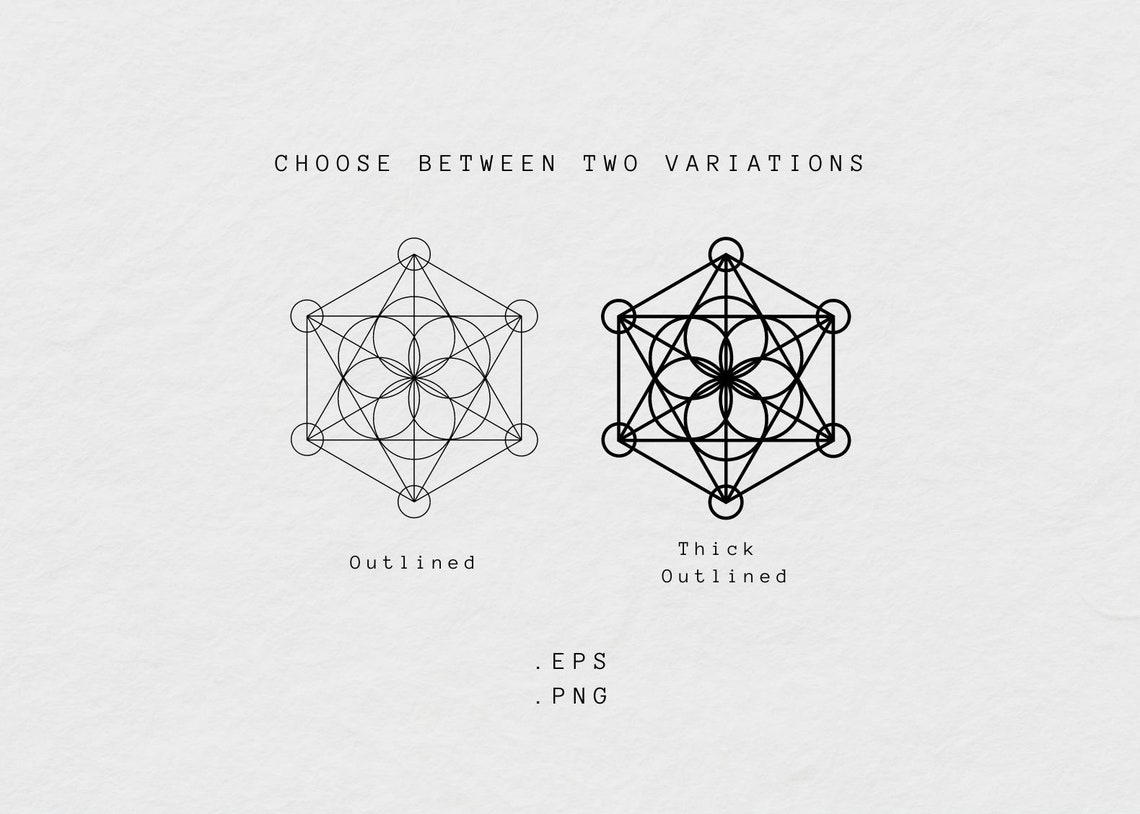 Seed of Life Sacred Geometry SVG DXF EPS: Angel Crystal Grid (digital ...